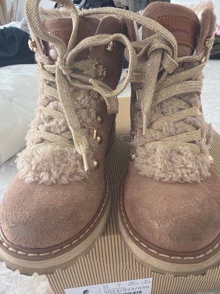 Botas Massimo Dutti serraje niña T32