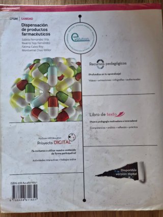 Dispensación de productos farmacéuticos, ciclo ...