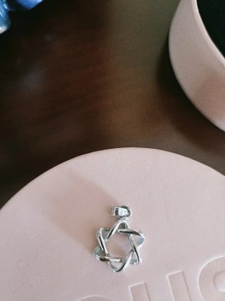 Colgante Estrella Plata de Ley