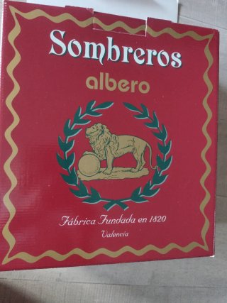 Sombrero de lana negro mujer