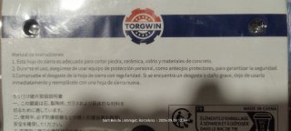 Tronzadora Amoladora Wurth 230mm