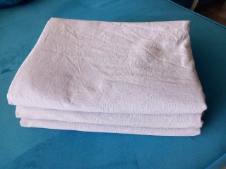 Cortinas de 100% algodón azul clarito Ikea