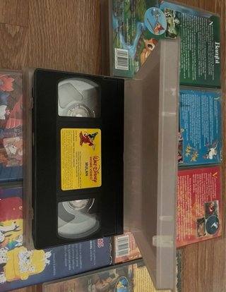 Películas VHS Disney Clásicos (Español)