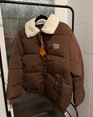 Chaqueta acolchada mujer cuello borreguito
