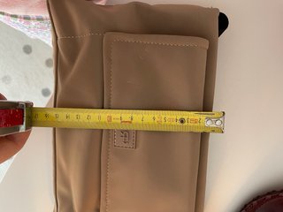 Bolso Parfois beige bandolera