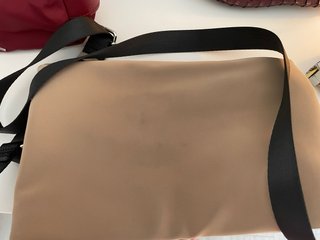 Bolso Parfois beige bandolera
