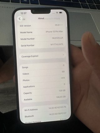 iPhone 13 Pro Max 128GB Gris comp nuevo