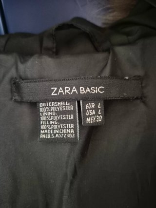 Bomber Zara Nero con cappuccio