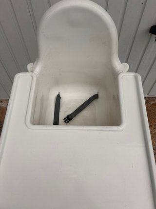 Trona IKEA Blanca. Entrega en tarragona ciudad