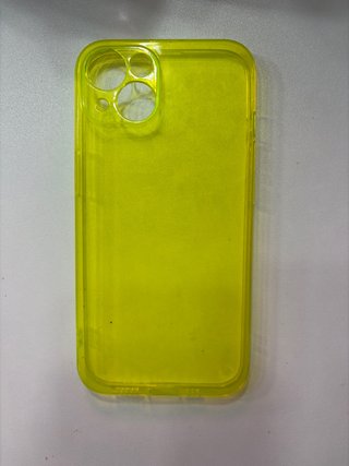 Funda iPhone 13 Transparente Neón
