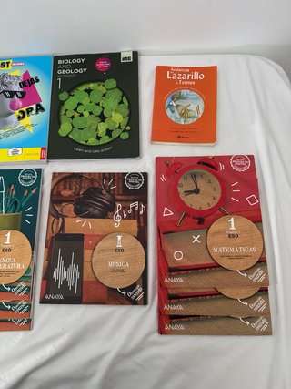 Libros 1 ESO ANAYA