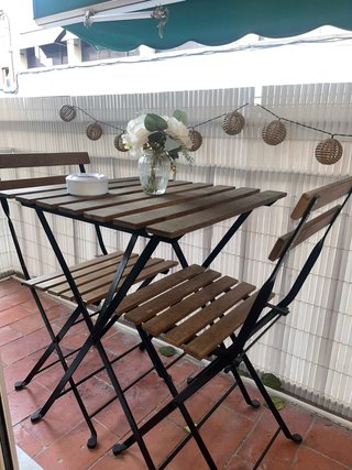 Mesa y Sillas Plegables Exterior