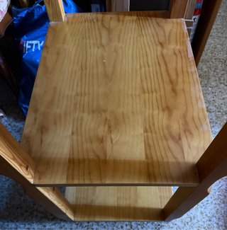 Estantería de pino de 3 baldas
