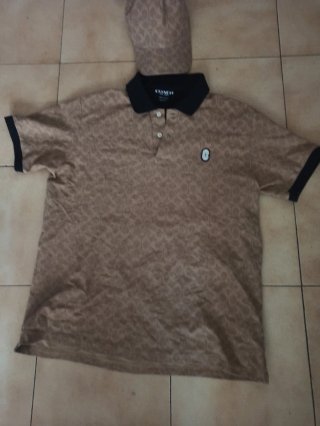 Conjunto Polo y Gorro Coach Monogram