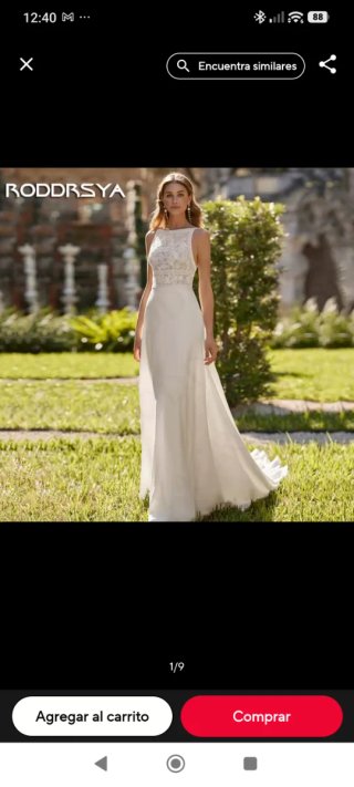 Vestido de Novia Blanco