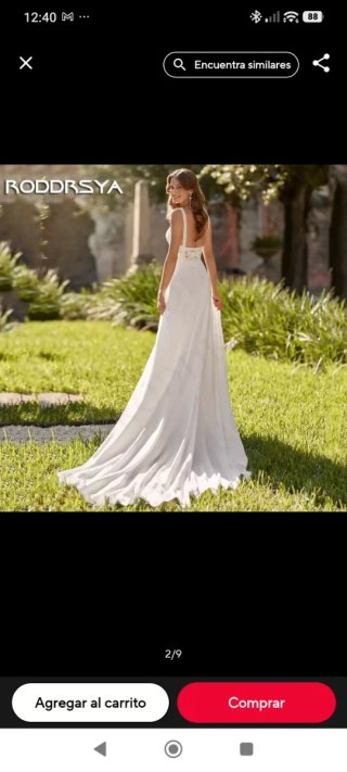 Vestido de Novia Blanco