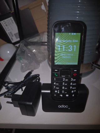 Teléfono Adoc K4 Negro