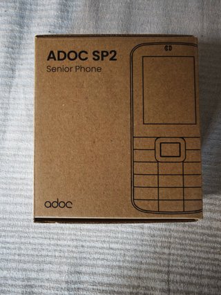 Teléfono Móvil ADOC SP2 Negro