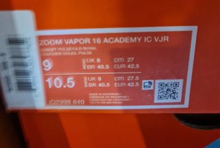 Botas de fútbol sala talla 42'5