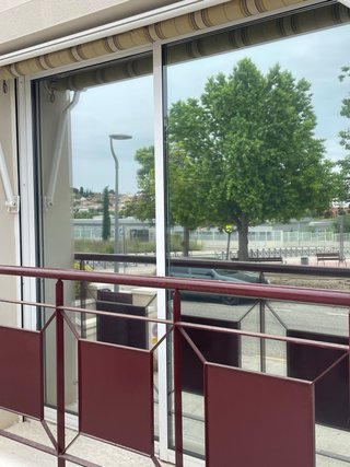Balconera de aluminio