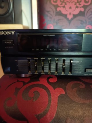 Sony EQ-V7700 Ecualizador Gráfico 7 Bandas