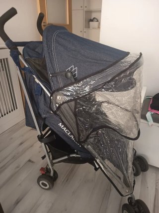 Maclaren tela vaquera, funda protector y lluvia