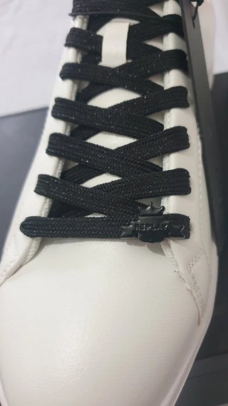 Sneakers REPLAY Polys Write DFO Bianche e Nere