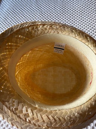 Sombrero Paja Fedora Beefeater London nuevo