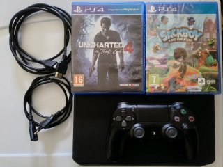 PS4 Slim 500GB + 2 Juegos