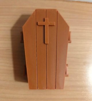 Ataúd compatible con Playmobil