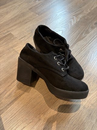 Botines tacón grueso 7cm