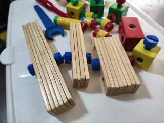 Juego de construcción Montessori