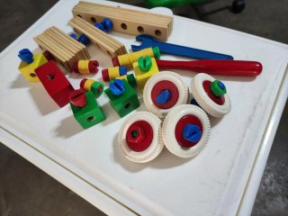 Juego de construcción Montessori