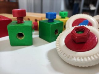 Juego de construcción Montessori