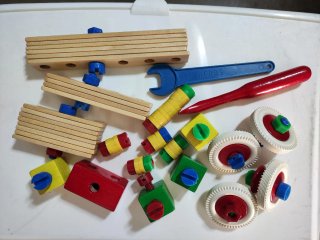 Juego de construcción Montessori