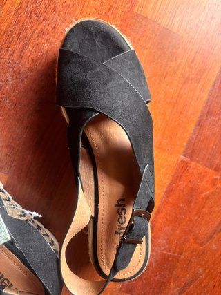 Sandalias plataforma Refresh negras