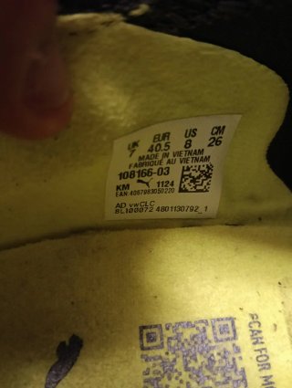 Botas Fútbol Puma Ultra Grip Control 40.5