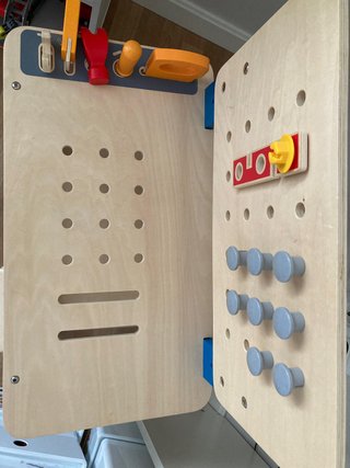 Banco de trabajo Hape de madera