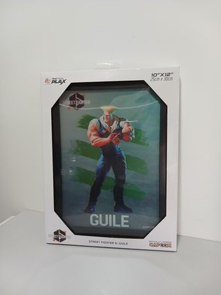 Quadro Street Fighter Guile Pixel Frames Nuevo