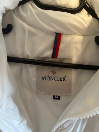 Chaqueta Moncler Blanca