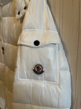 Chaqueta Moncler Blanca
