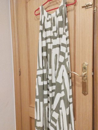 Vestido Sfera Estampado Talla L Regalo Pendientes