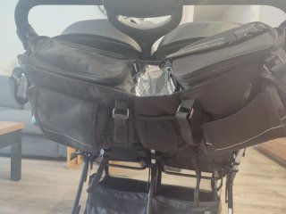Gemelar Chicco Ohlala + Plástico de lluvia + Bolsa