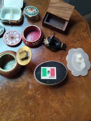 Colección de cajitas decorativas