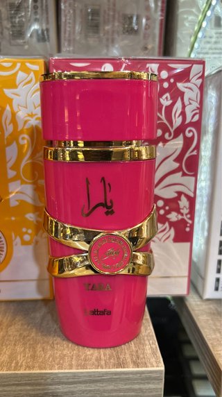 Perfume Yara Lattafa Rosa y Dorado