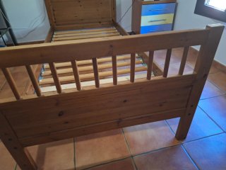 Cama litera de madera Ikea