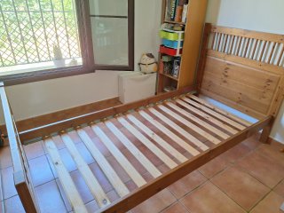 Cama litera de madera Ikea