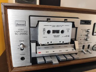 Pletina Sansui SC-2100 Cassette Deck