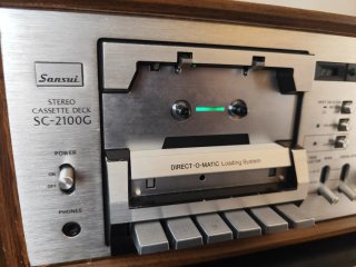 Pletina Sansui SC-2100 Cassette Deck
