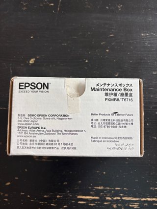 Caja Mantenimiento Epson PXMB8 / T6716